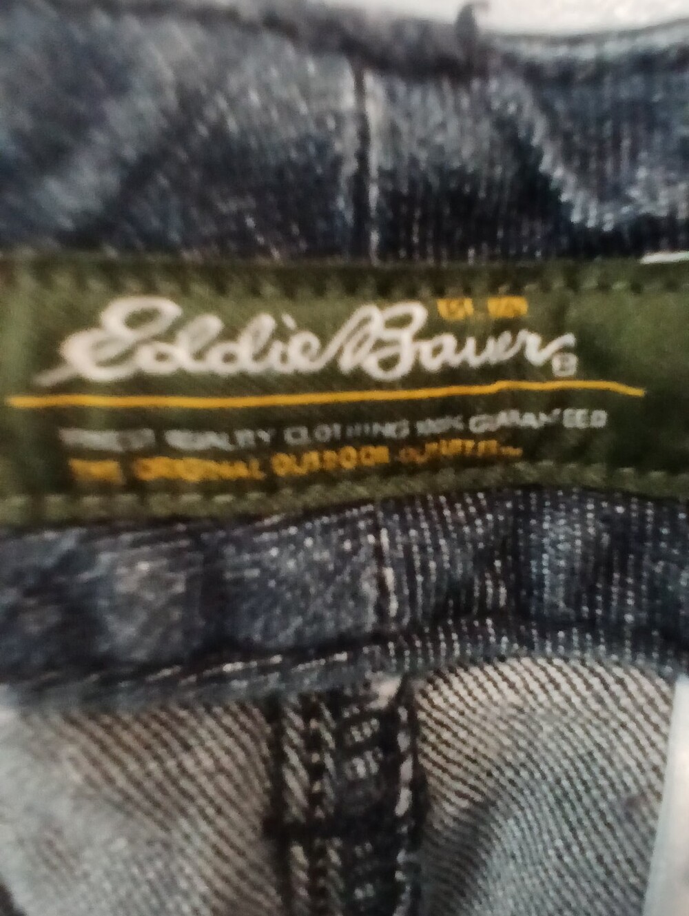 Eddie Bauer Denim Relaxed Jeans Womens 16 - Picture 3 of 7